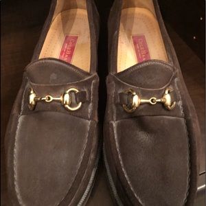 Cole Hahn Brown Suede loafers